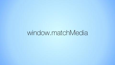 Window matchmedia